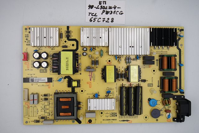 Плата питания 40-L302W4-PWD1CG TCL 65C728