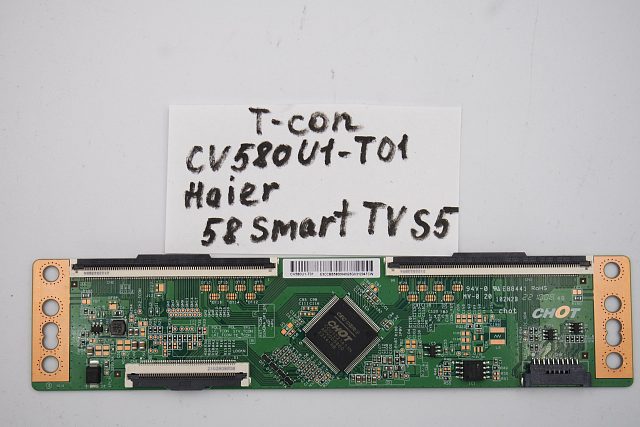T-CON плата CV580U1-T01 Haier 58SMART TV S5