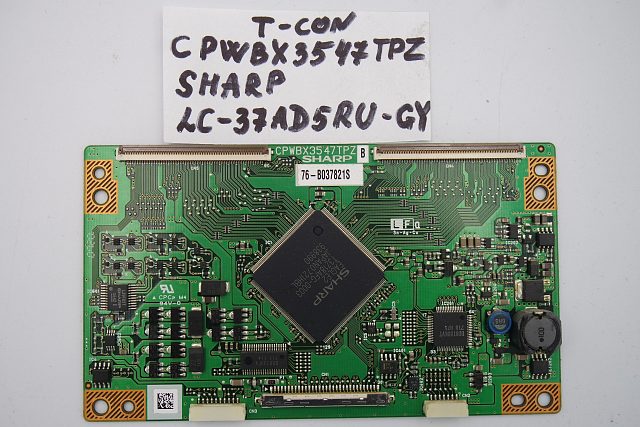 T-CON плата CPWBX3547TPZ SHARP LC-37AD5RU-GY