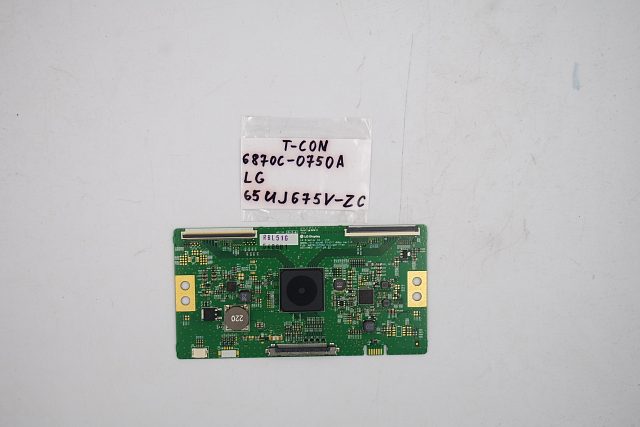 T-CON плата 6870C-0750A LG 65UJ675V-ZC