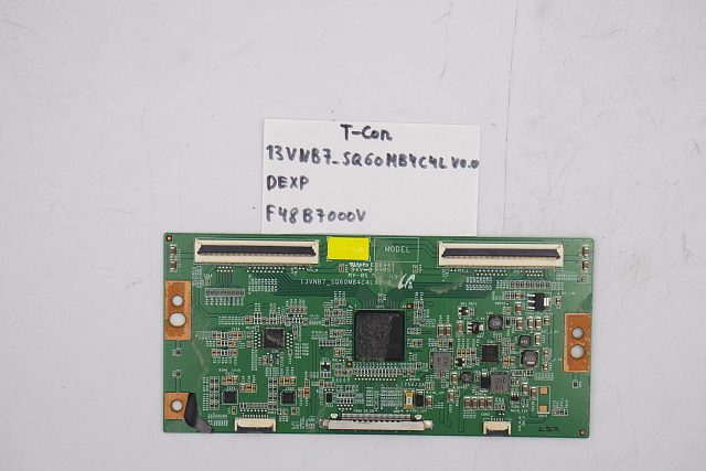 T-CON плата 13VNB7_SQ60MB4C4L V0.0 Dexp F48B7000V